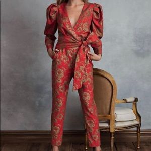 Happy Nature Women's Lava Jumpsuit Sz 10 NWT $188